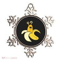 Banana Slug In Banana Funny Banana Slug Ornament thumb 0