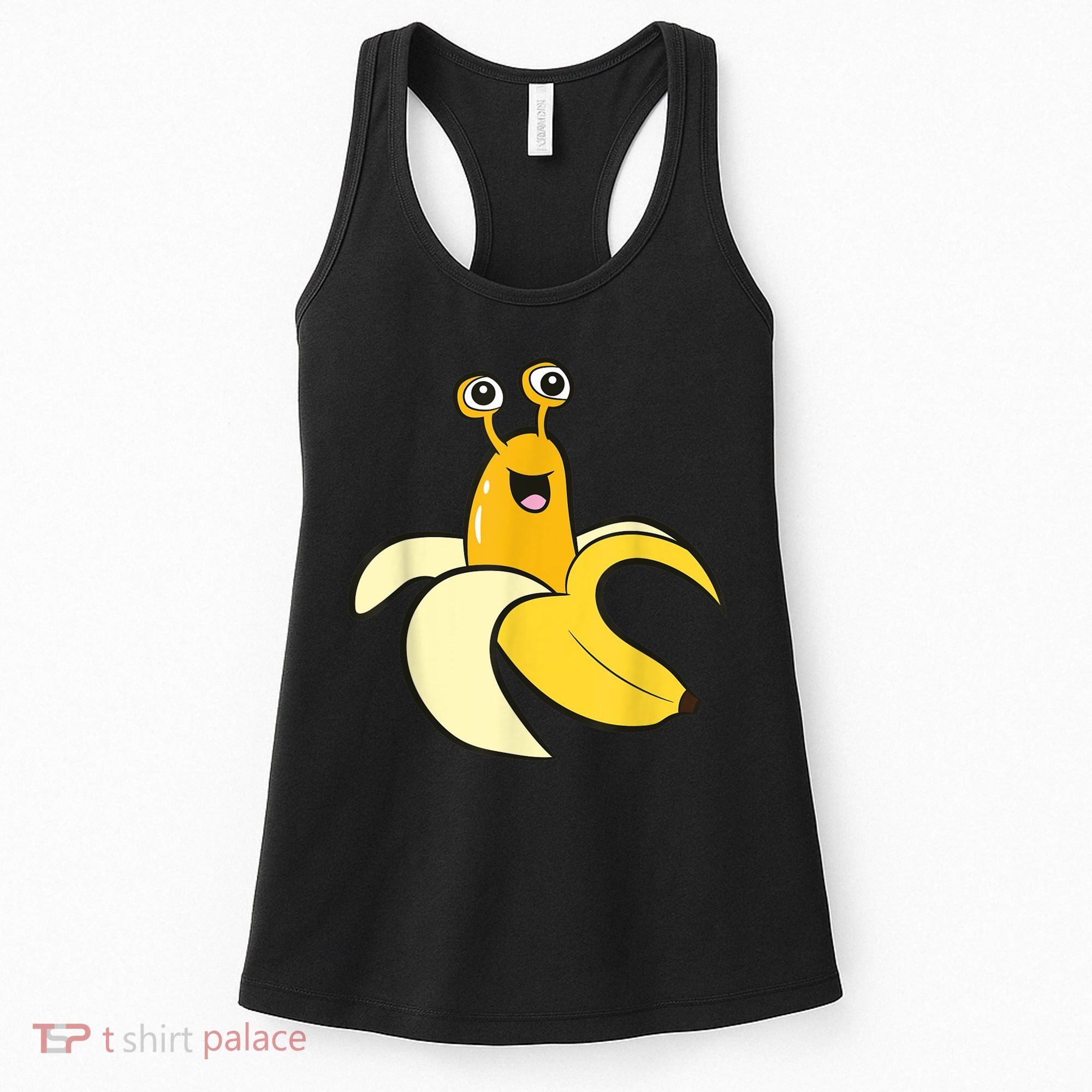 Banana Slug In Banana Funny Banana Slug Women's Tank Top