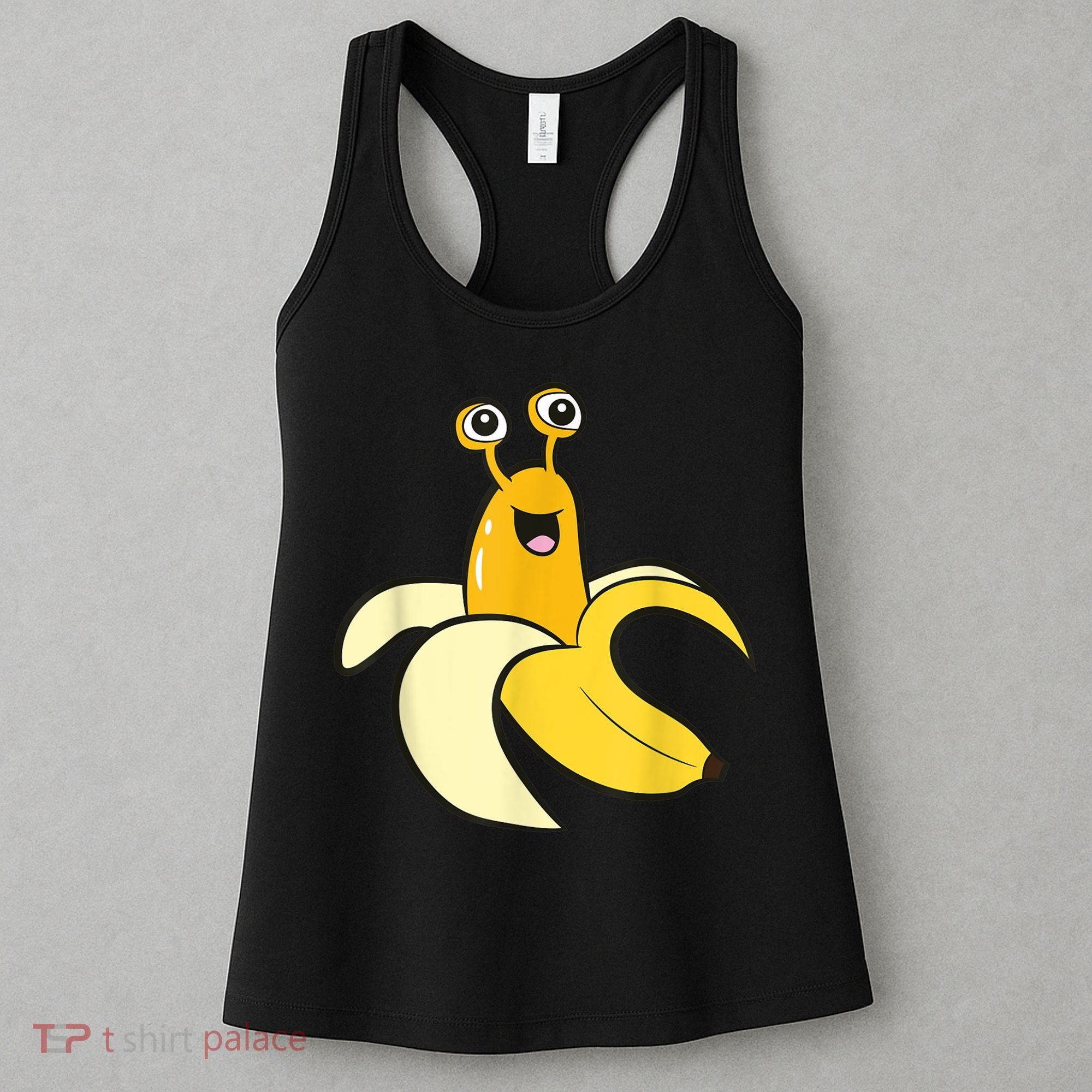 Banana Slug In Banana Funny Banana Slug Women's Tank Top