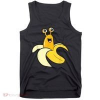 Banana Slug In Banana Funny Banana Slug Tank Top thumb 0