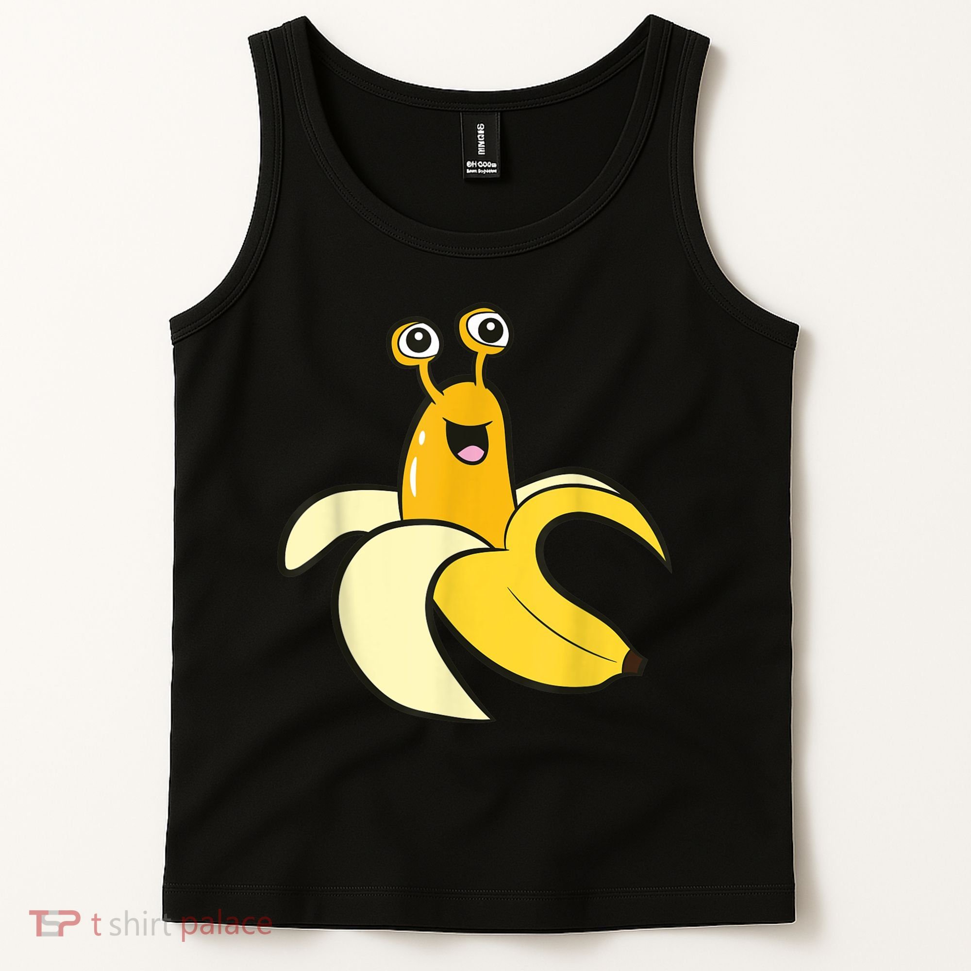 Banana Slug In Banana Funny Banana Slug Tank Top