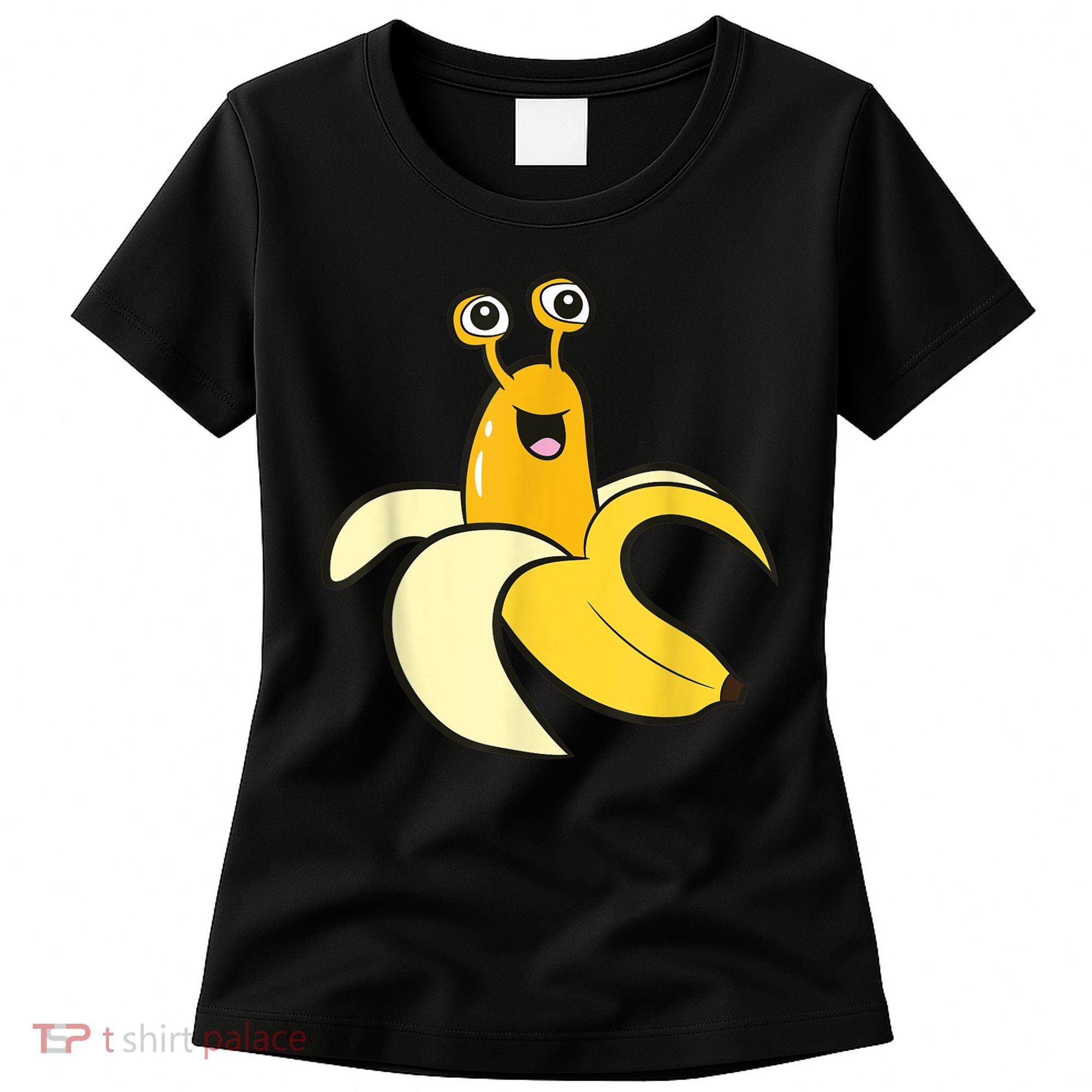 Banana Slug In Banana Funny Banana Slug Women's T-Shirt