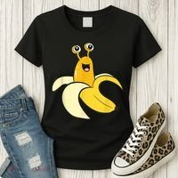 Banana Slug In Banana Funny Banana Slug Women's T-Shirt thumb 3