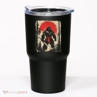 Bigfoot Samurai Japanese Sword Sasquatch Tumbler thumb 0