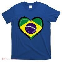 Brazil Soccer Jersey Brazilian Flag Funny Boy Gift T-Shirt thumb 0