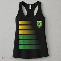 Brazil Soccer Jersey Football Brazil Soccer Women's Tank Top thumb 3