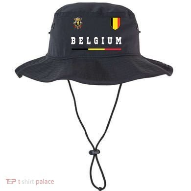 Belgium Sportssoccer Jersey Flag Bucket Hat