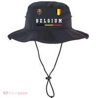 Belgium Sportssoccer Jersey Flag Bucket Hat thumb 0