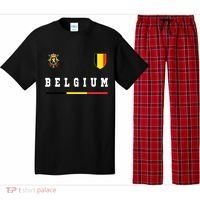Belgium Sportssoccer Jersey Flag Pajama Set thumb 0