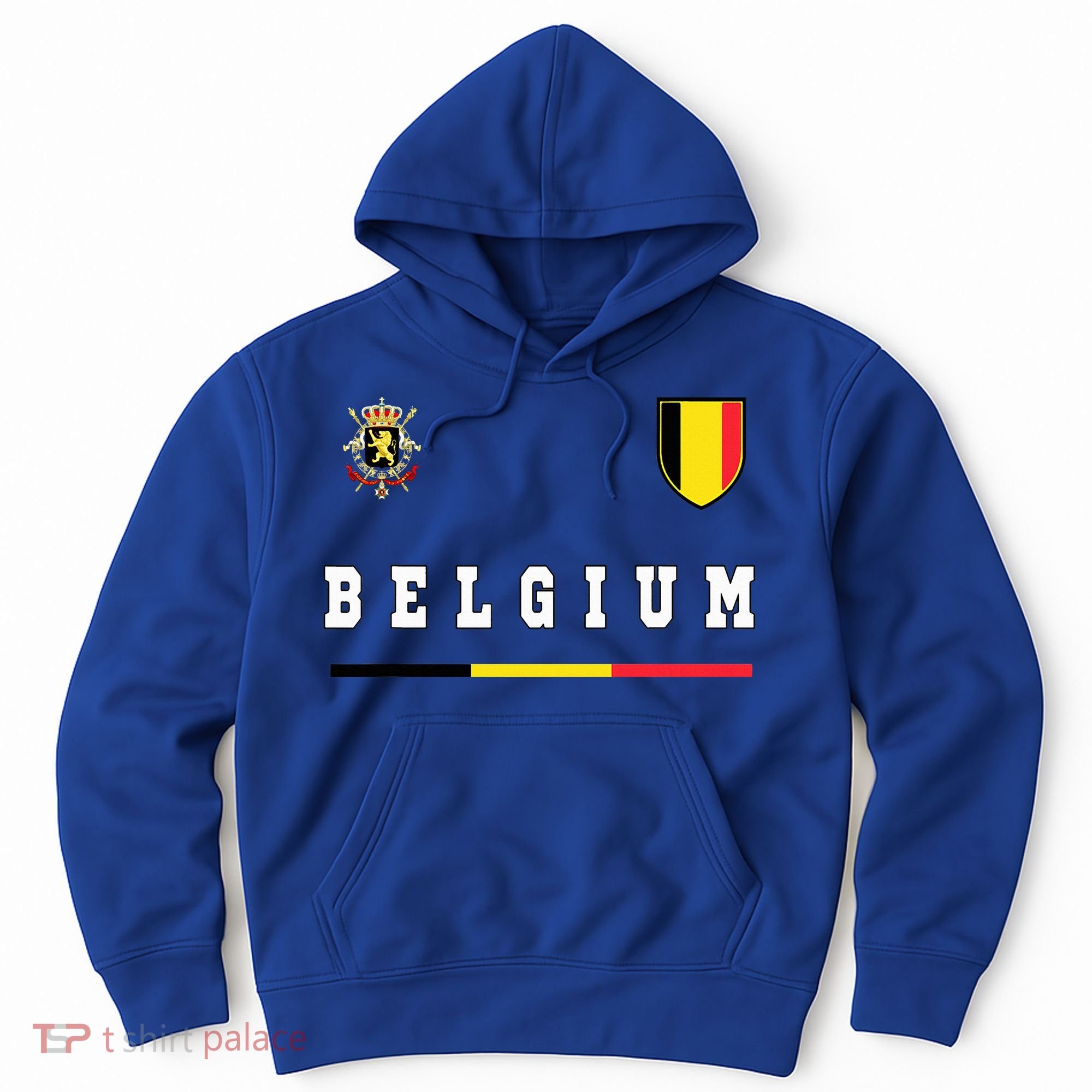 Belgium Sportssoccer Jersey Flag Hoodie