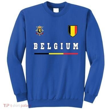 Belgium Sportssoccer Jersey Flag Sweatshirt