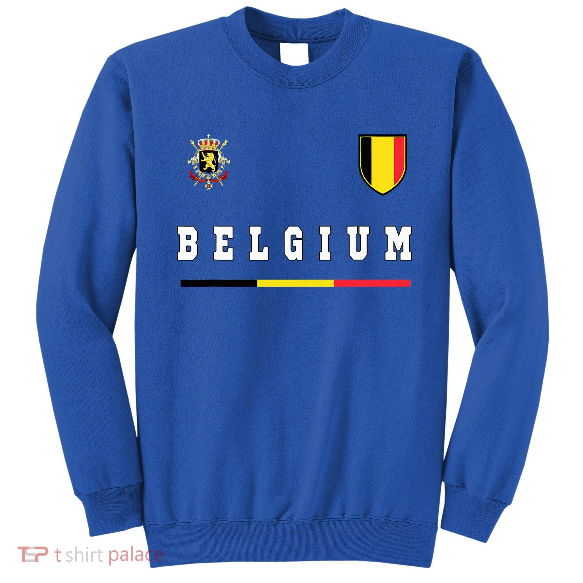 Belgium Sportssoccer Jersey Flag Sweatshirt