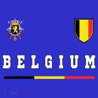 Belgium Sportssoccer Jersey Flag Sweatshirt thumb 3