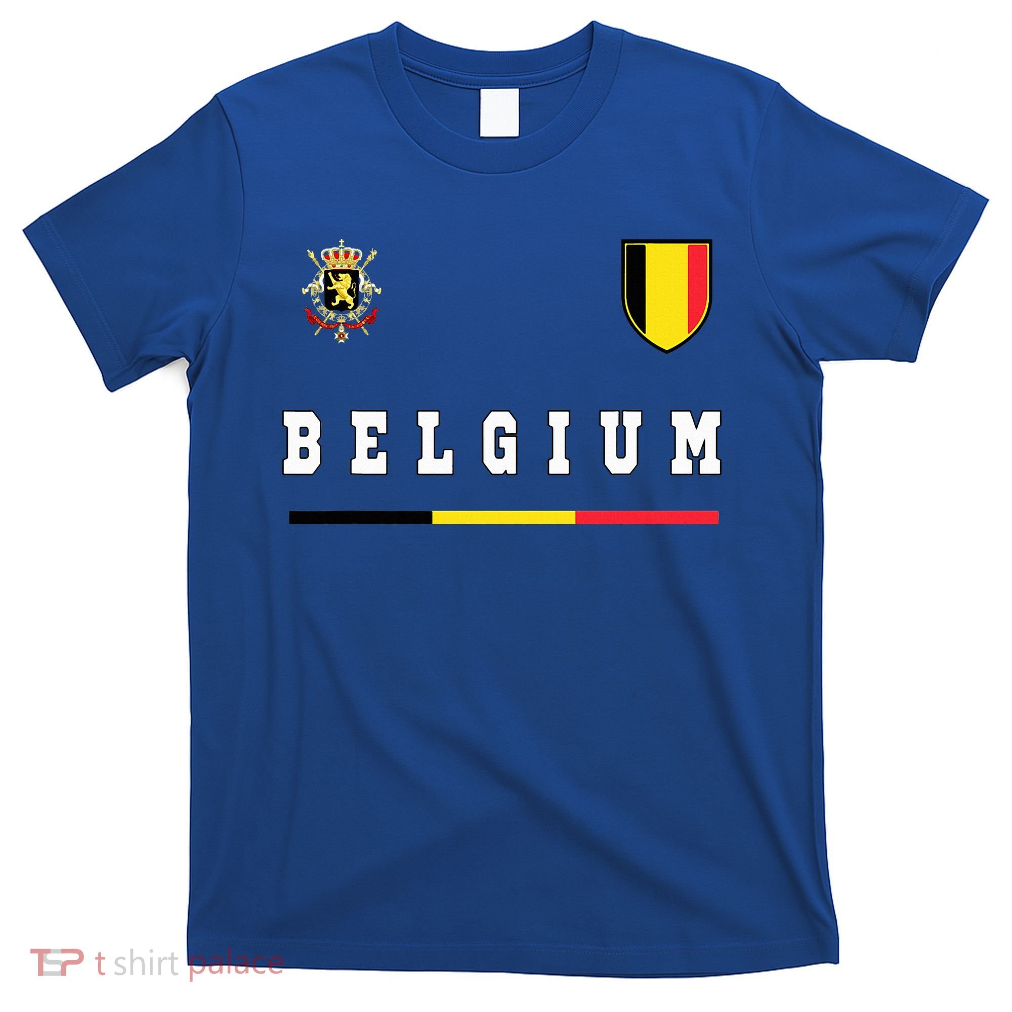 Belgium Sportssoccer Jersey Flag T-Shirt