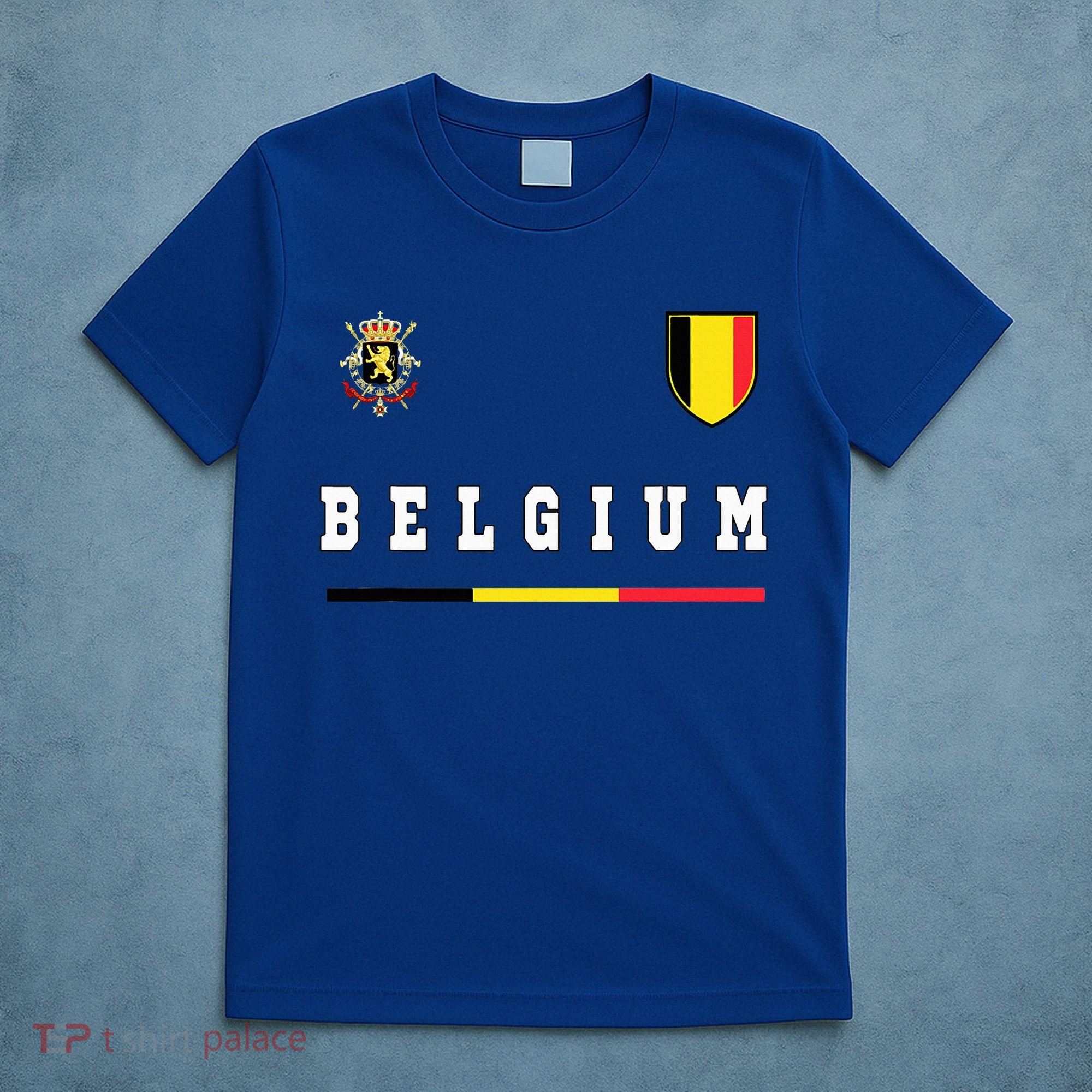 Belgium Sportssoccer Jersey Flag T-Shirt
