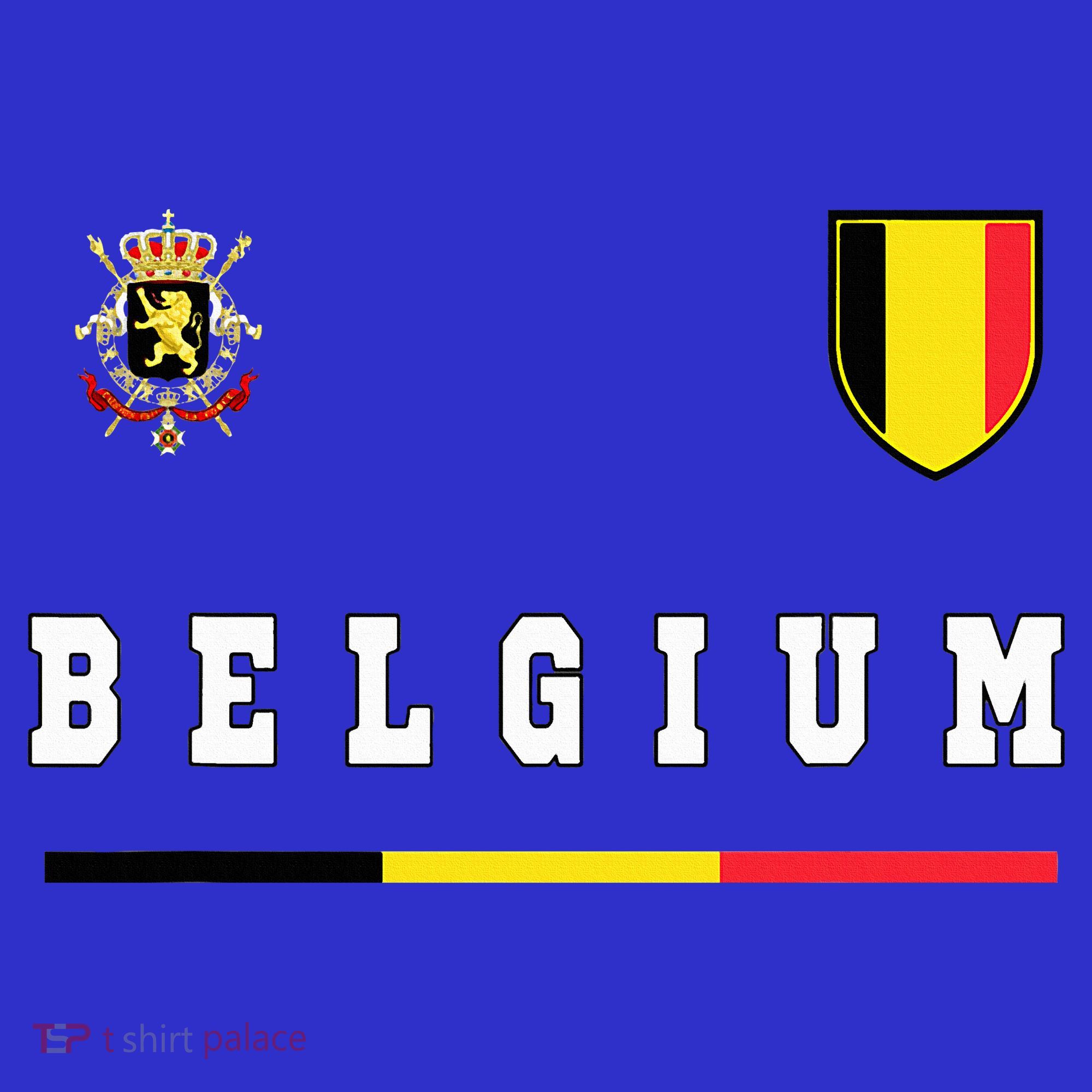 Belgium Sportssoccer Jersey Flag Polo