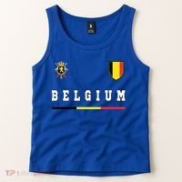 Belgium Sportssoccer Jersey Flag Tank Top thumb 2