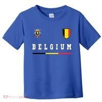 Belgium Sportssoccer Jersey Flag Toddler T-Shirt thumb 0
