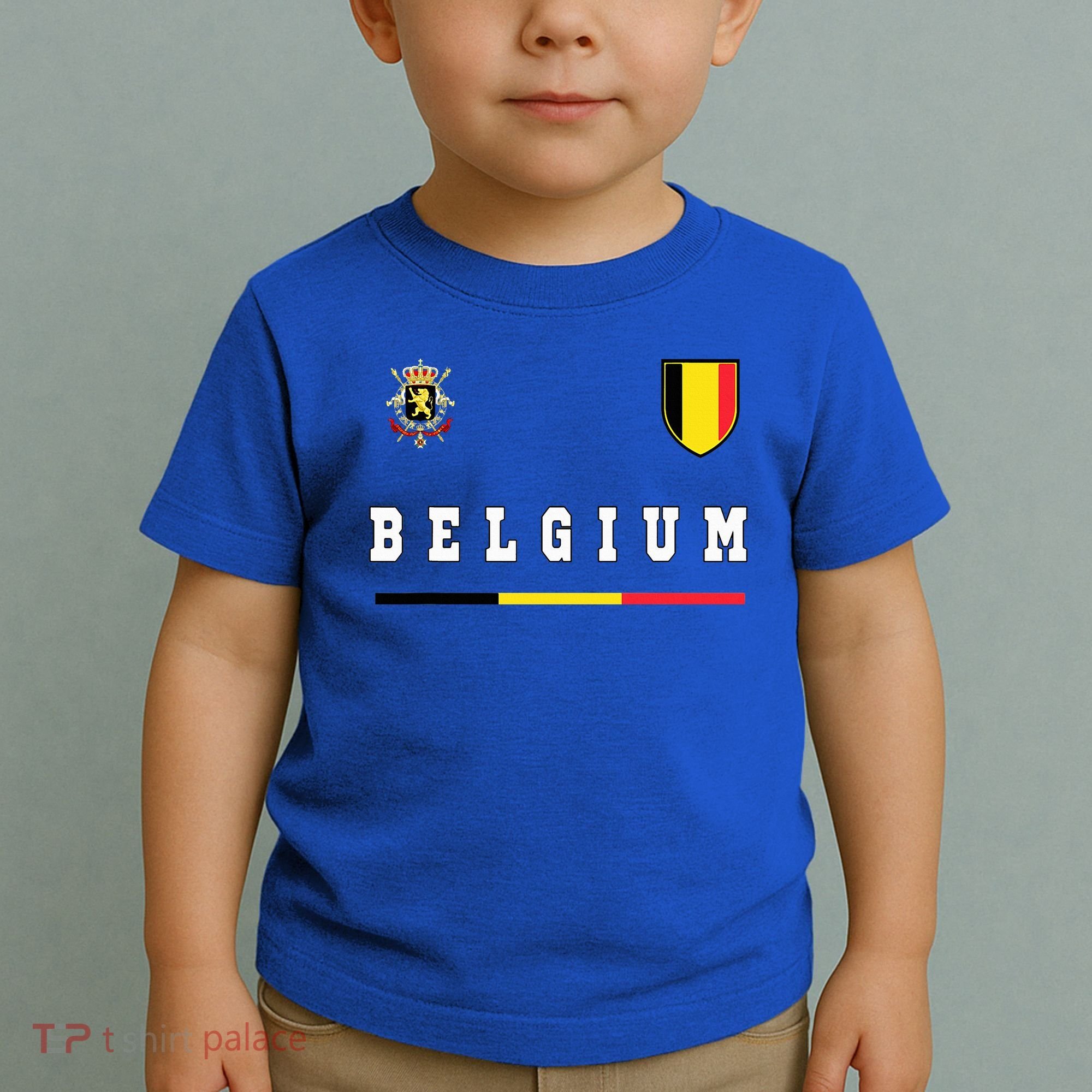 Belgium Sportssoccer Jersey Flag Toddler T-Shirt