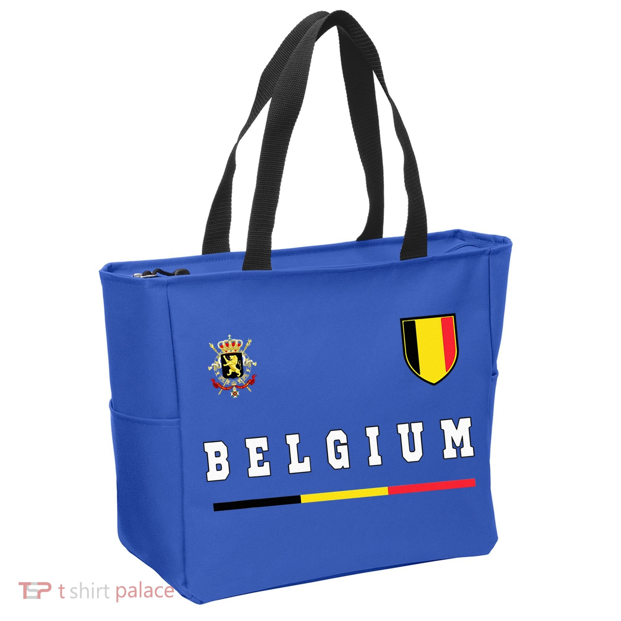 Belgium Sportssoccer Jersey Flag Tote Bag