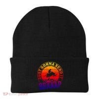 Braaap Snowmobile Just Gonna Send It Snowmobile Snow Rider Gift Beanie thumb 0