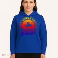 Braaap Snowmobile Just Gonna Send It Snowmobile Snow Rider Gift Hoodie thumb 5