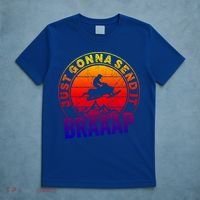 Braaap Snowmobile Just Gonna Send It Snowmobile Snow Rider Gift T-Shirt thumb 5