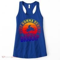 Braaap Snowmobile Just Gonna Send It Snowmobile Snow Rider Gift Women's Tank Top thumb 0