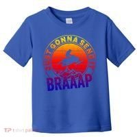 Braaap Snowmobile Just Gonna Send It Snowmobile Snow Rider Gift Toddler T-Shirt thumb 0
