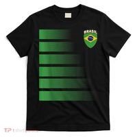 Brazilian Soccer Jersey Brazil Football Brazil Flag T-Shirt thumb 0