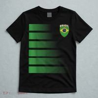Brazilian Soccer Jersey Brazil Football Brazil Flag T-Shirt thumb 5