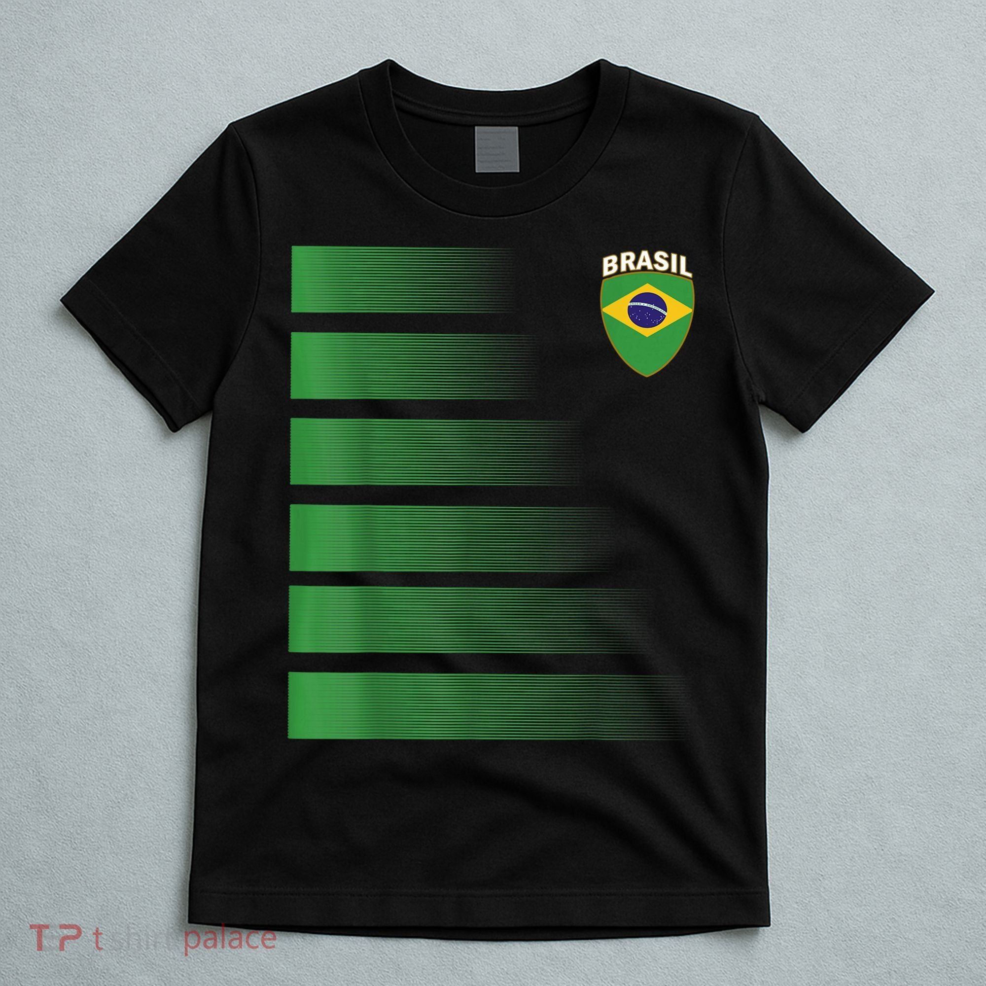 Brazilian Soccer Jersey Brazil Football Brazil Flag T-Shirt