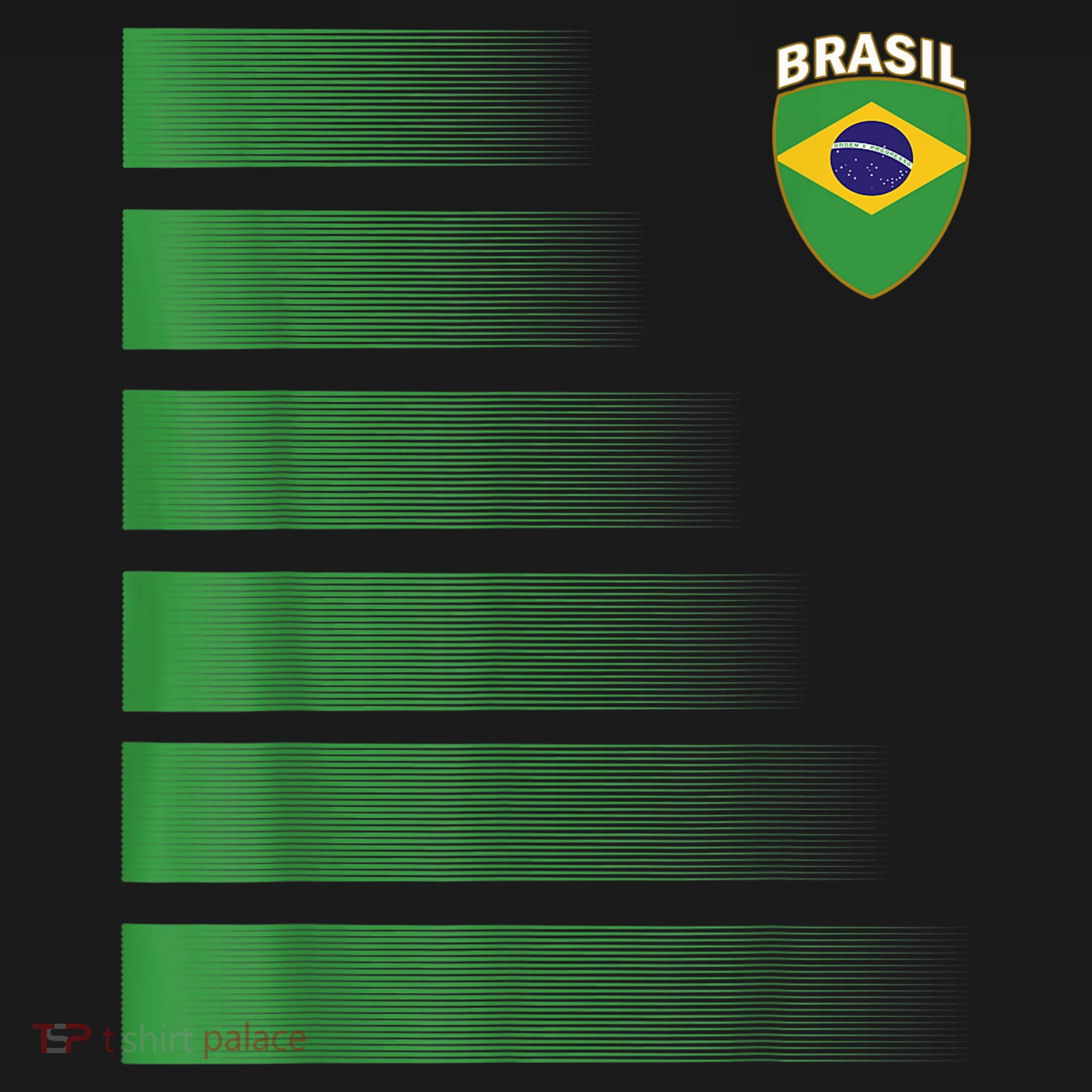 Brazilian Soccer Jersey Brazil Football Brazil Flag T-Shirt
