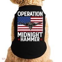 B-2 Stealth Jet Operation Midnight Hammer American Flag Doggie Tank thumb 0