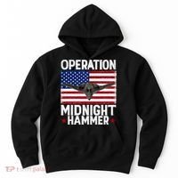 B-2 Stealth Jet Operation Midnight Hammer American Flag Hoodie thumb 0