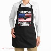 B-2 Stealth Jet Operation Midnight Hammer American Flag Apron thumb 2