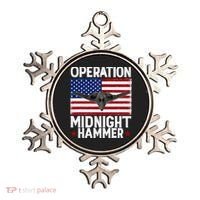 B-2 Stealth Jet Operation Midnight Hammer American Flag Ornament thumb 0