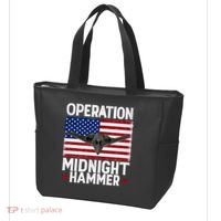 B-2 Stealth Jet Operation Midnight Hammer American Flag Tote Bag thumb 3