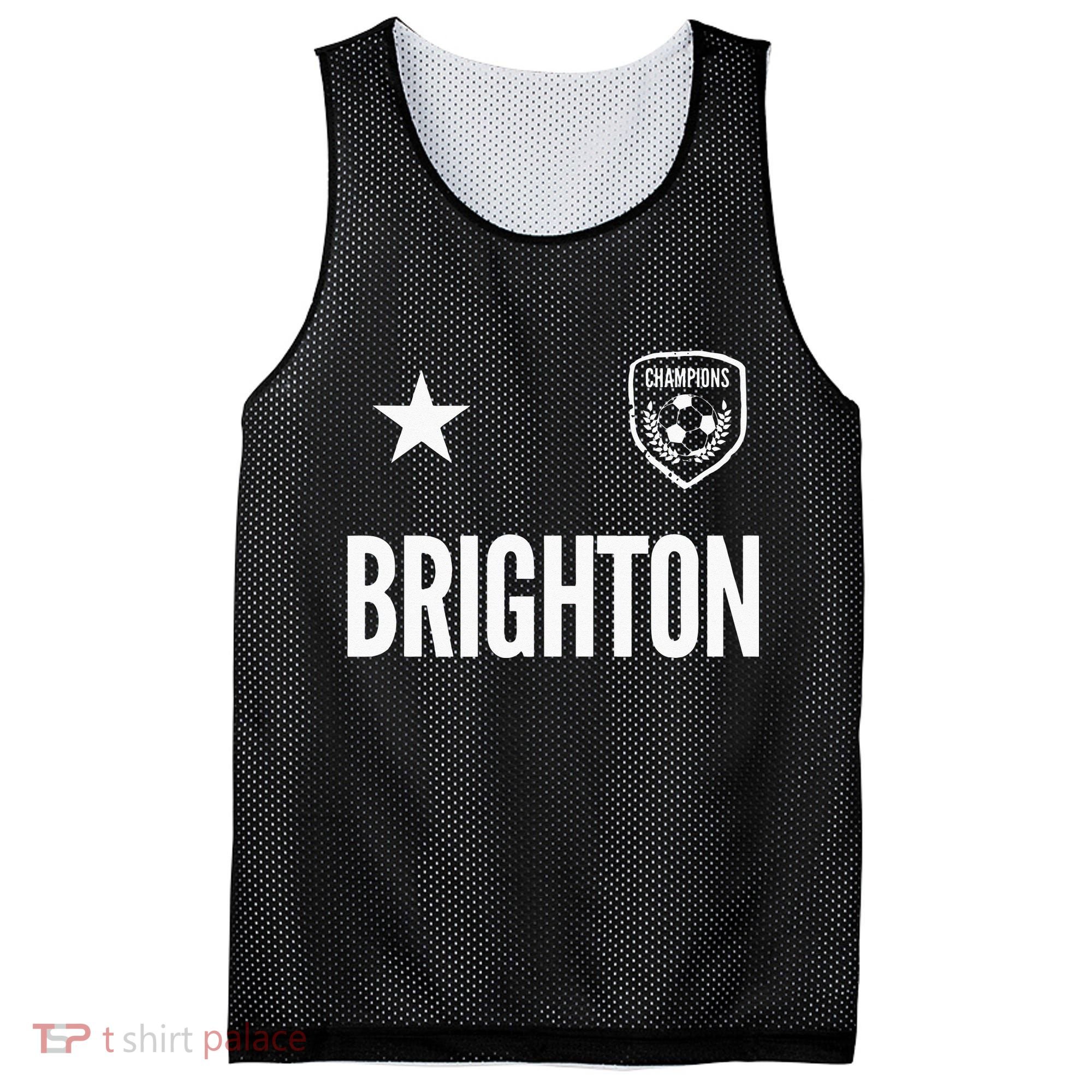 Brighton Soccer Jersey Mesh Reversible Basketball Jersey Tank