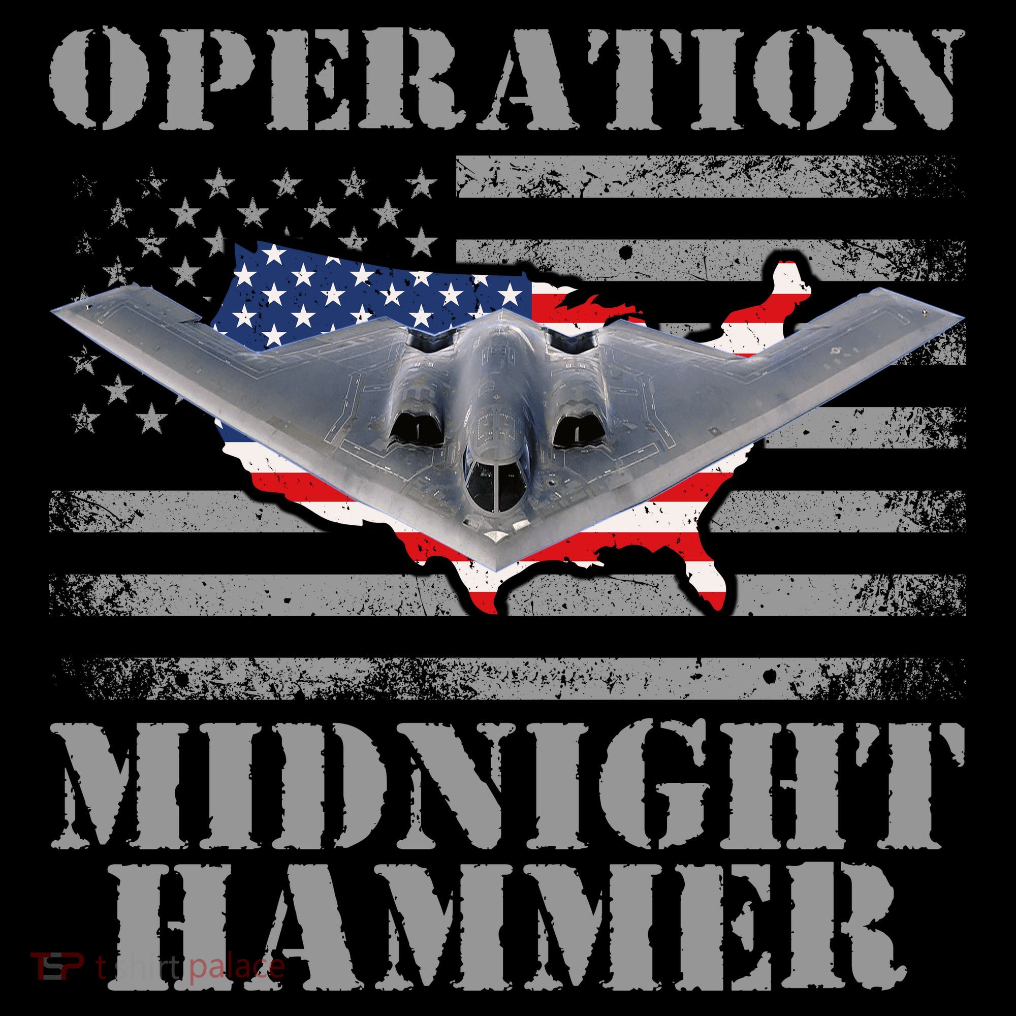 B-2 Stealth Jet Operation Midnight Hammer Backpack