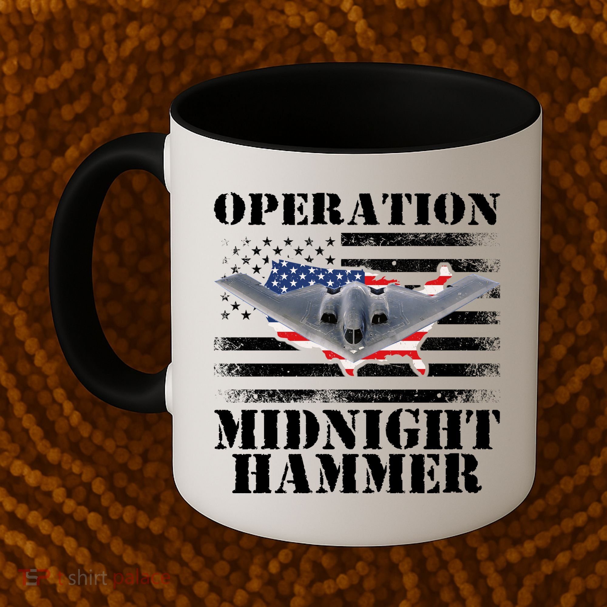B-2 Stealth Jet Operation Midnight Hammer Coffee Mug