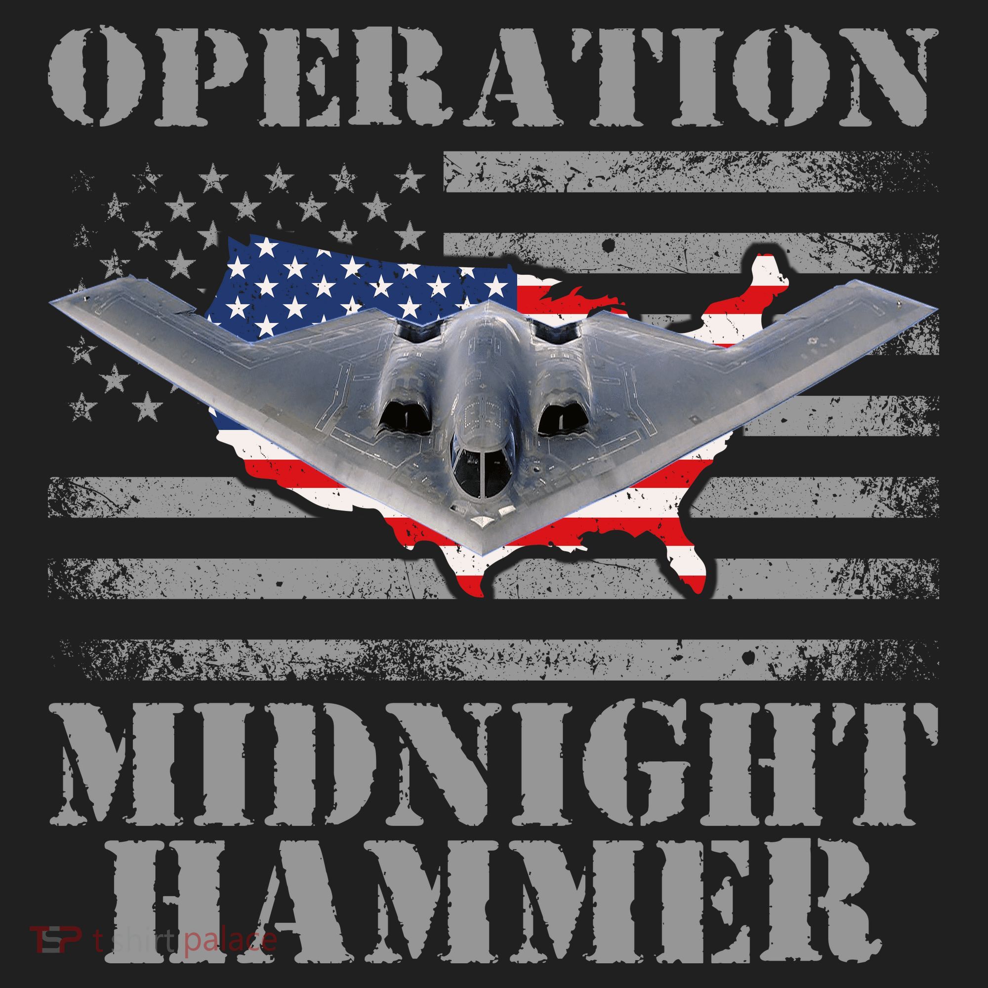 B-2 Stealth Jet Operation Midnight Hammer Tumbler