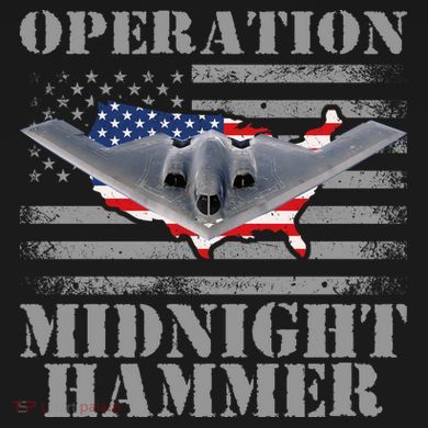 B-2 Stealth Jet Operation Midnight Hammer Ornament