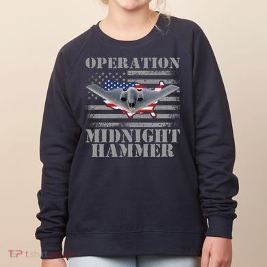 B-2 Stealth Jet Operation Midnight Hammer Women's Sweatshirt