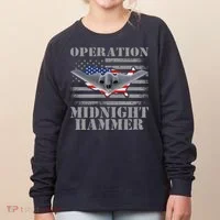 B-2 Stealth Jet Operation Midnight Hammer Women's Sweatshirt thumb 0