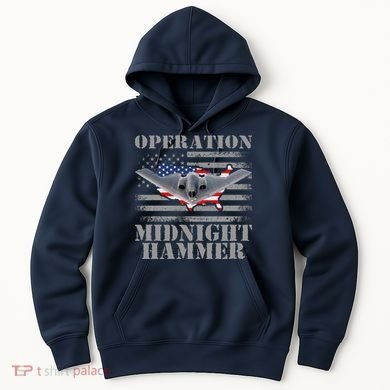 B-2 Stealth Jet Operation Midnight Hammer Hoodie