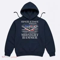 B-2 Stealth Jet Operation Midnight Hammer Hoodie thumb 0