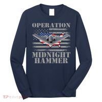 B-2 Stealth Jet Operation Midnight Hammer Long Sleeve Shirt thumb 0