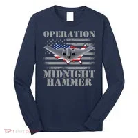 B-2 Stealth Jet Operation Midnight Hammer Long Sleeve Shirt thumb 0