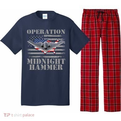 B-2 Stealth Jet Operation Midnight Hammer Pajama Set
